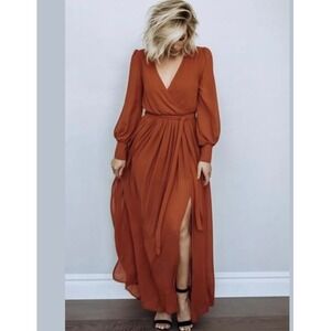 Baltic Born Rust Maxi Dress